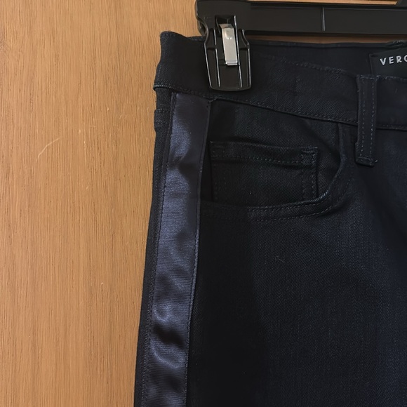 Veronica Beard Women’s Kate Tuxedo Stripe Skinny Jeans Blue Indigo Size 27/4 - Picture 4 of 12